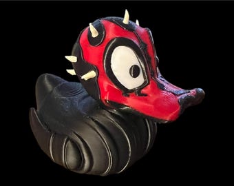 Darth Maul 3D Printed Plastic Duck