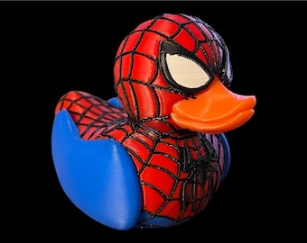Spiderman 3D-utskriven anka
