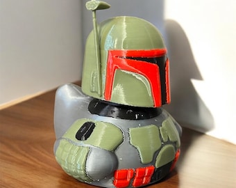 Kaczka Boba Fetta wydrukowana w 3D