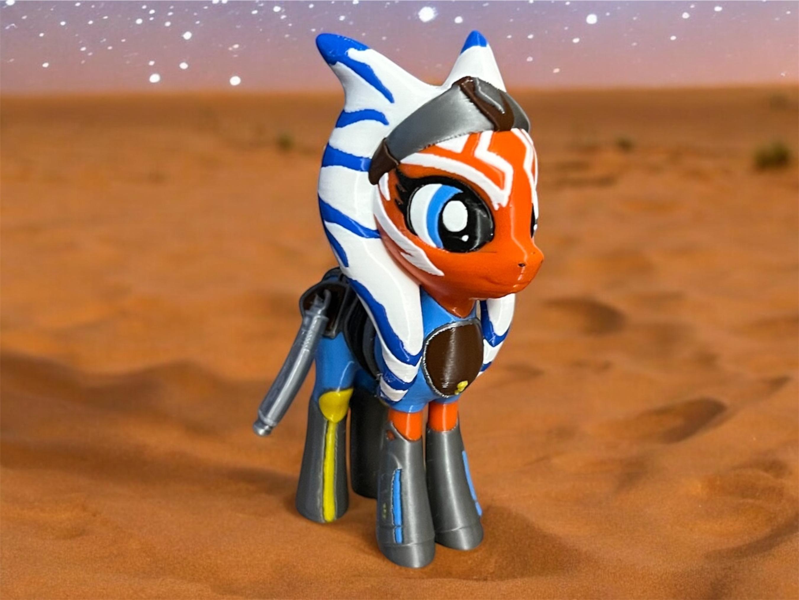 Ahsoka 3D Printed Pony