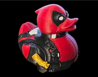Deadpool 3D Printed Plastic Duck