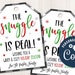 Printable/editable the Snuggle is Real Christmas Gift Tag, Blanket ...