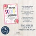 Printable/editable Scent-sational Sensational Flower Candle Gift Tag ...