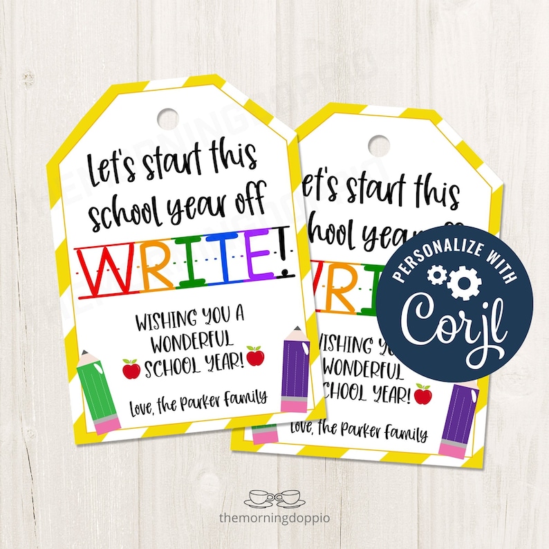 Printable/editable First Day of School Write Start Pencil Pen - Etsy
