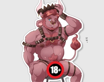 Bulging Bill Vinyl Sticker