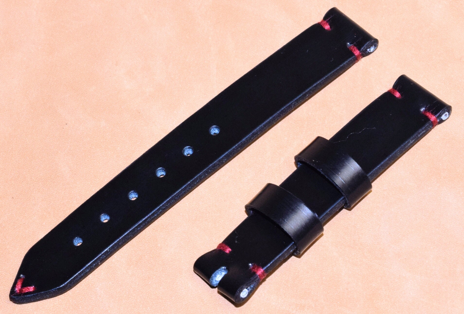 Watch Strap Band Vintage Unique Genuine Leather 20mm,22mm