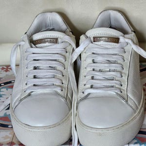 Dsquared2 leather trainers N38