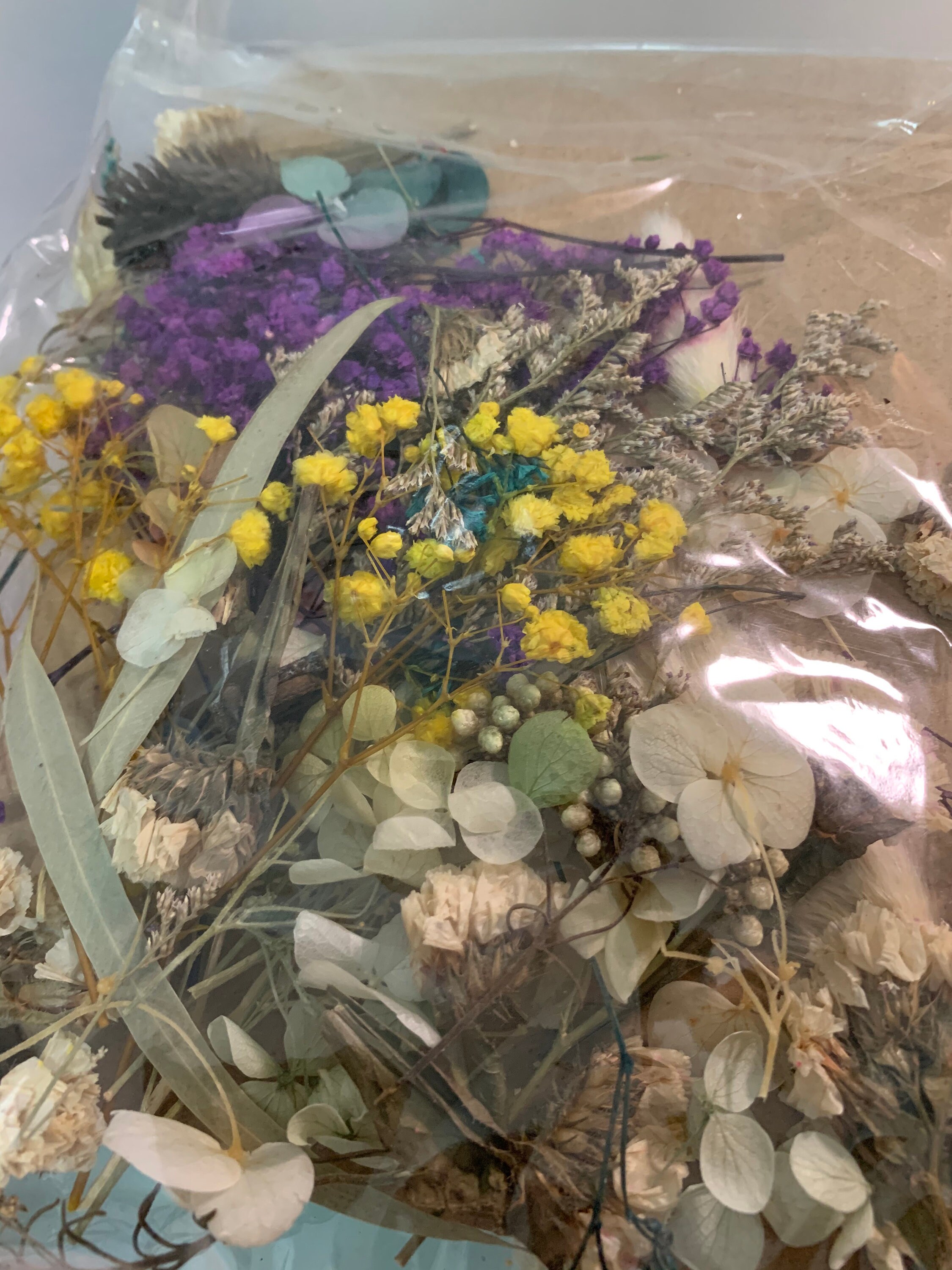 Dry flowers decoration random packs Décoration de fleurs Etsy