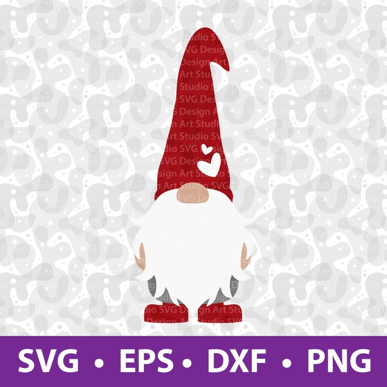 Download Gnome SVG Valentines Gnome SVG File for Cricut Layered and ...