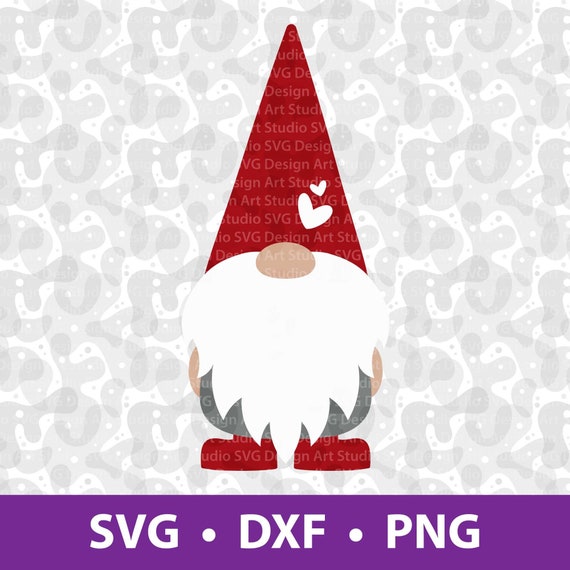 Download Gnome Svg Valentines Gnome Svg File For Cricut Layered And Etsy
