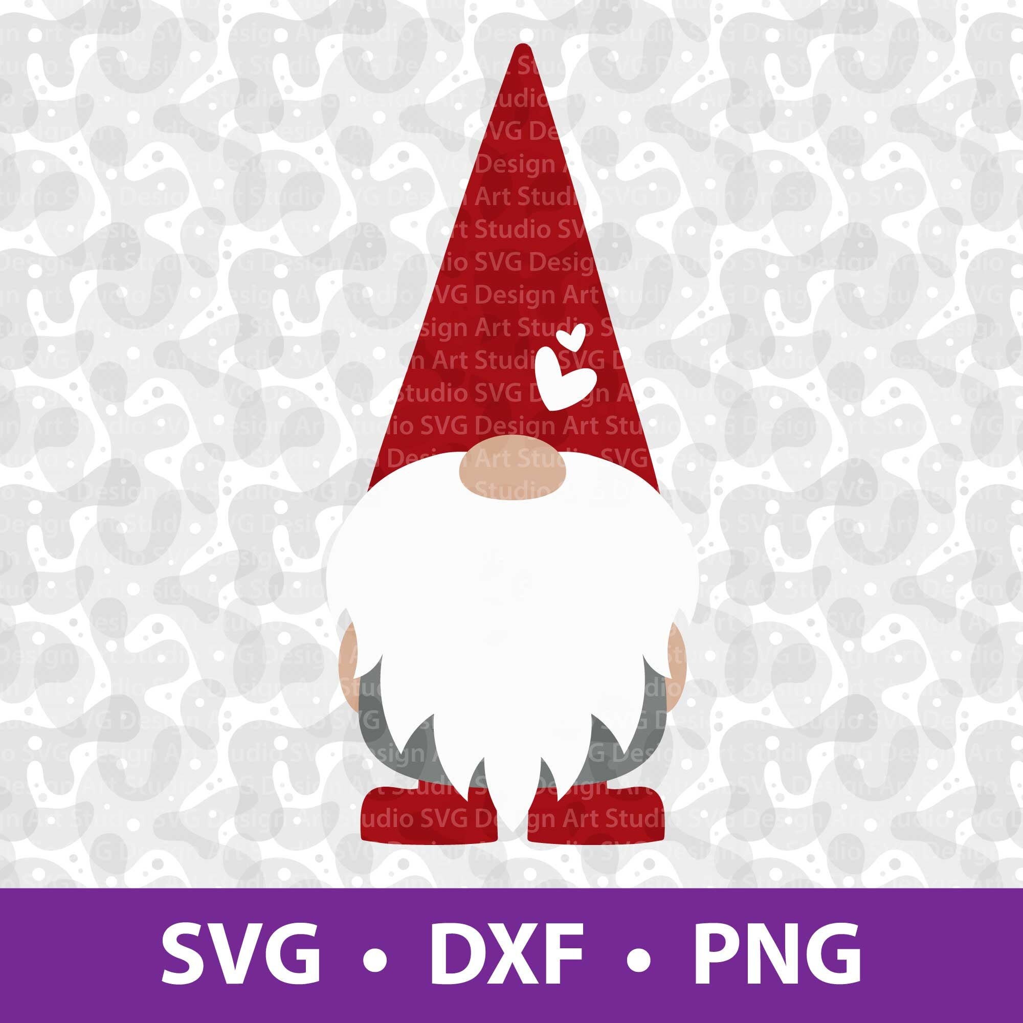 Gnome SVG Valentines Gnome SVG File for Cricut Layered and | Etsy