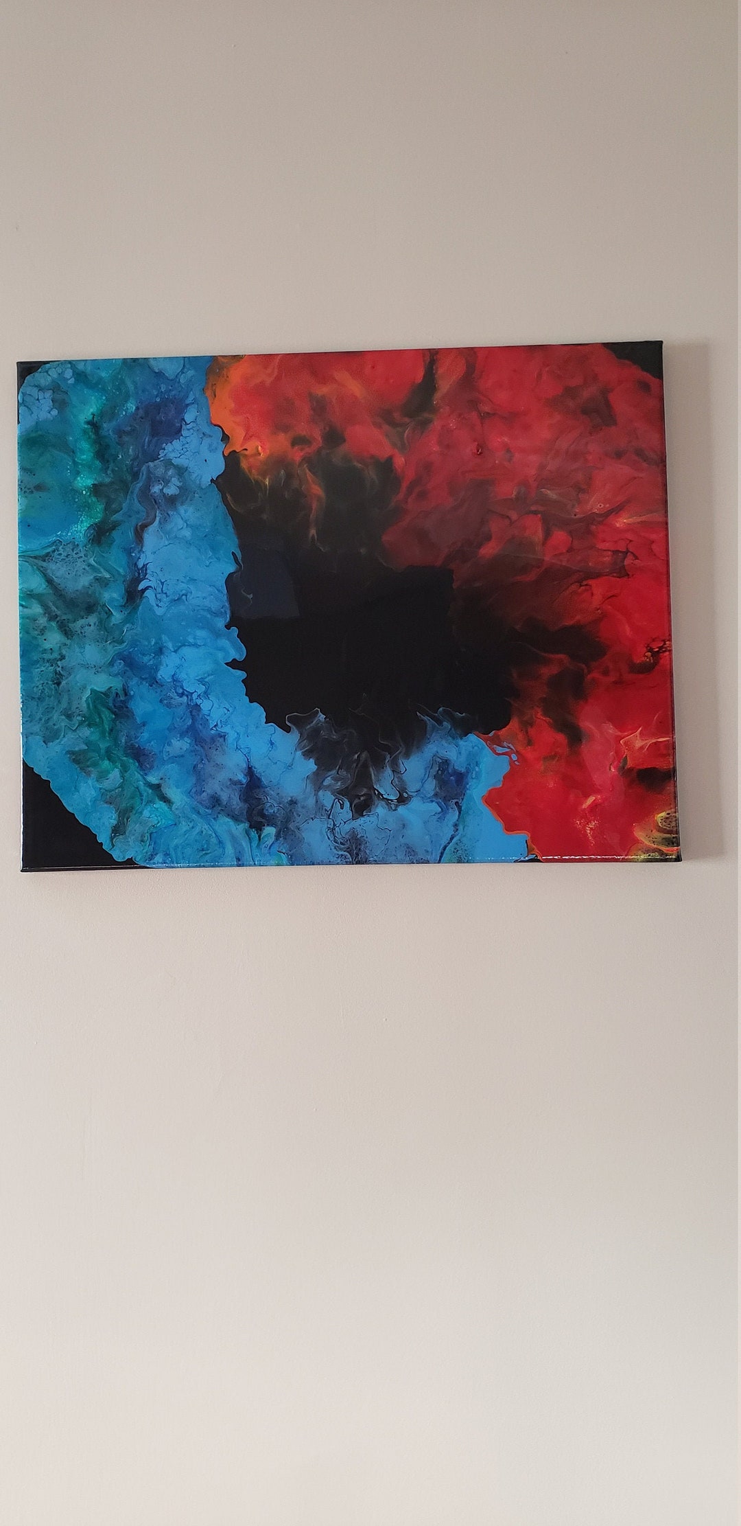 Original Acrylic Painting 16x20 Etsy