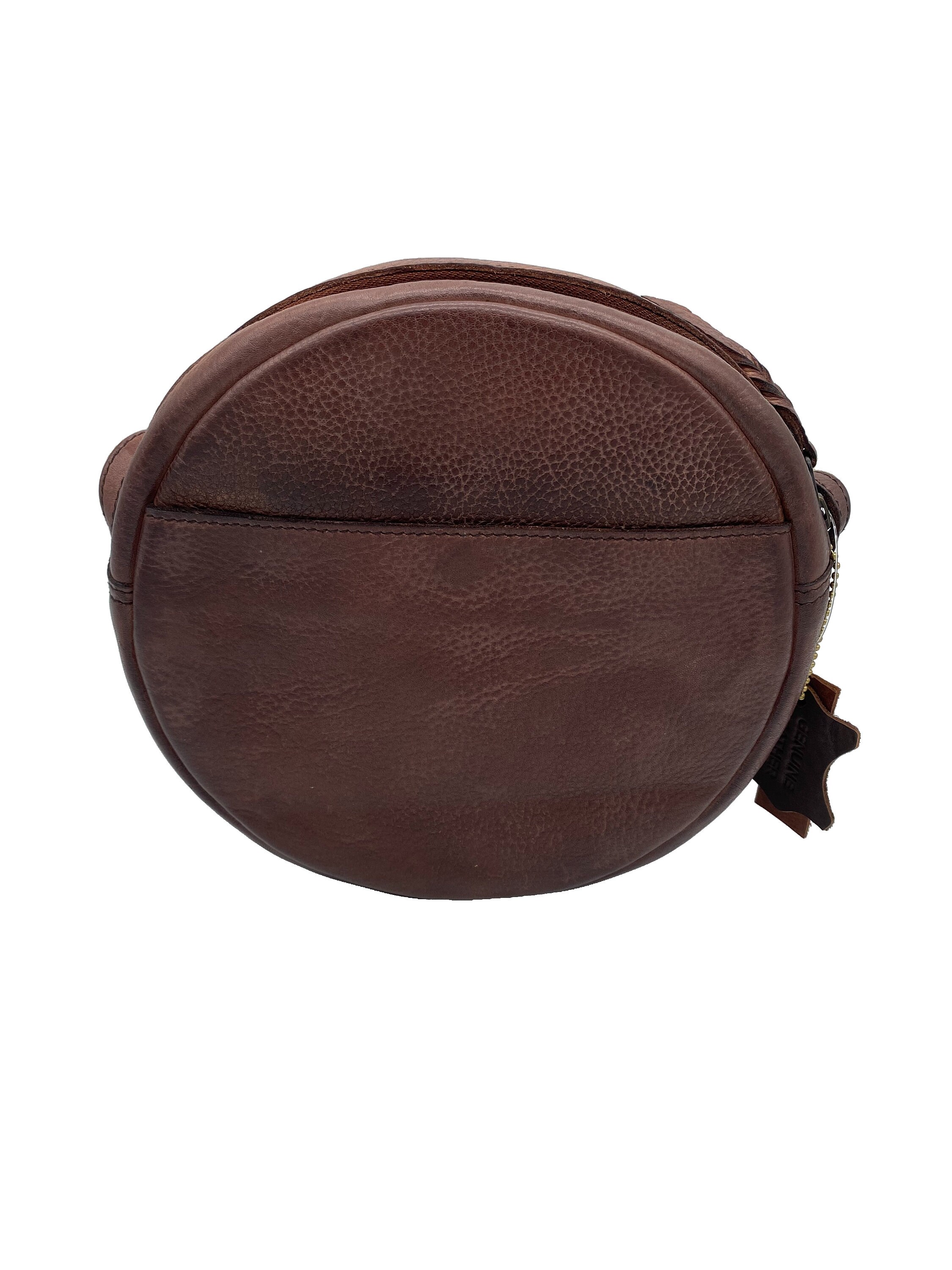 Genuine Leather Round Sling Bag Round Sling Bag Sling Bag Etsy