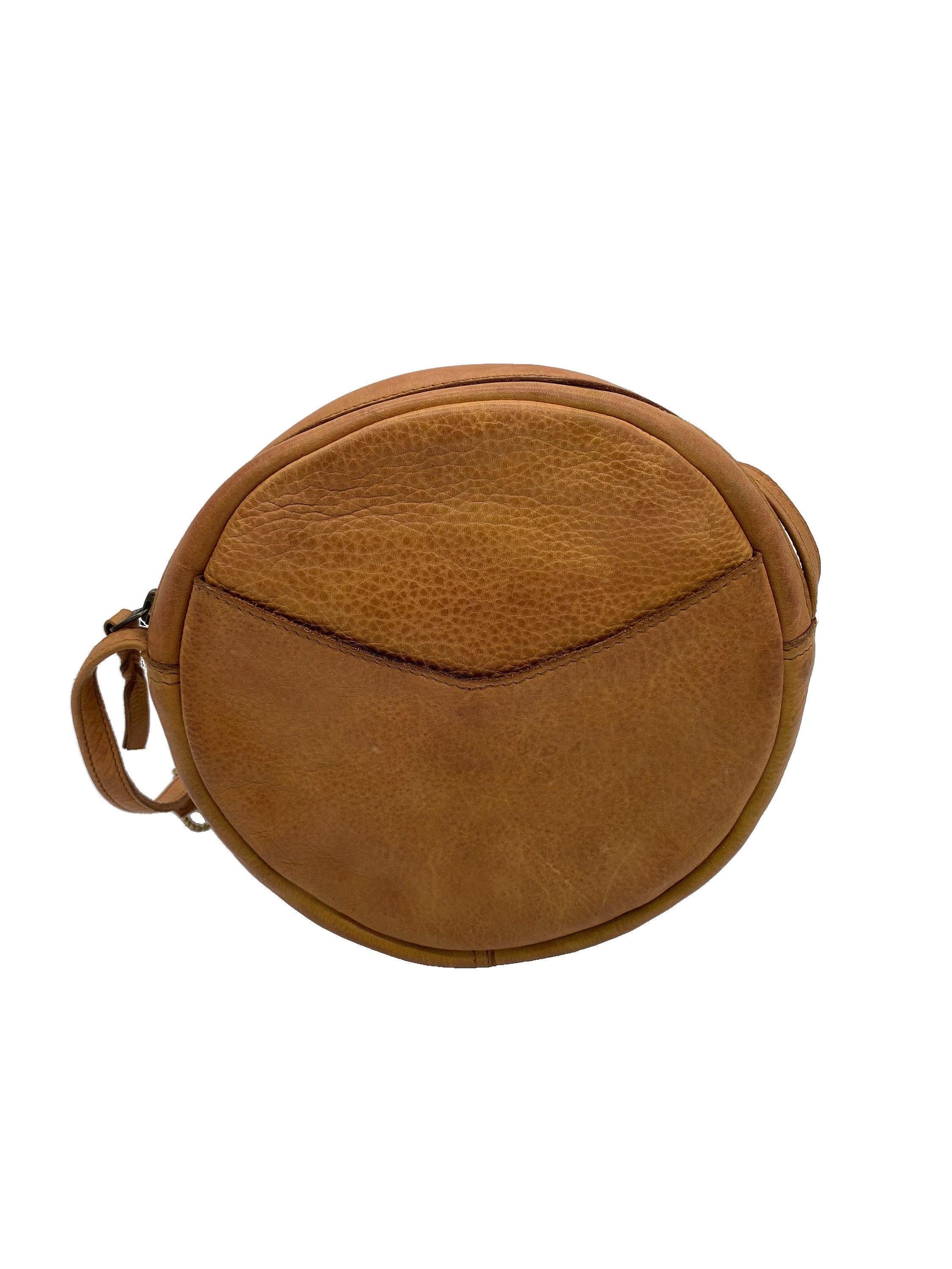 Genuine Leather Round Sling Bag Round Sling Bag Sling Bag Etsy