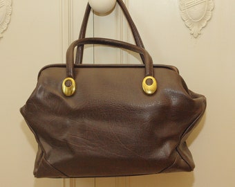 Vintage 60s Weymouth American Handbag made in England Vintage Exclusive bag Vintage bag Vintage leather bag Mods style Vintage 40s bag