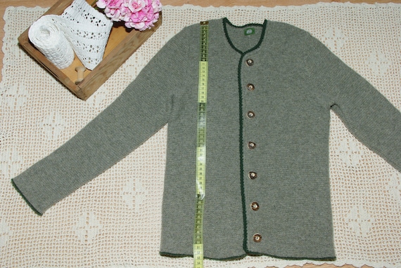 Vintage Gossl Kids wool cardigan jacket 122/Dirnd… - image 6