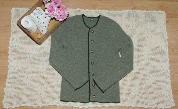 Vintage Gossl Kids wool cardigan jacket 122/Dirnd… - image 3