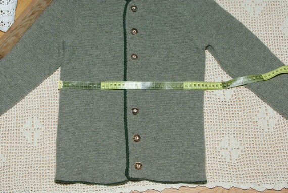 Vintage Gossl Kids wool cardigan jacket 122/Dirnd… - image 7