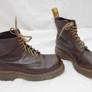 Zapatos Zapatos para hombre Botas Dr Martens Made in England 939 Brown Analine Tamaño 12 