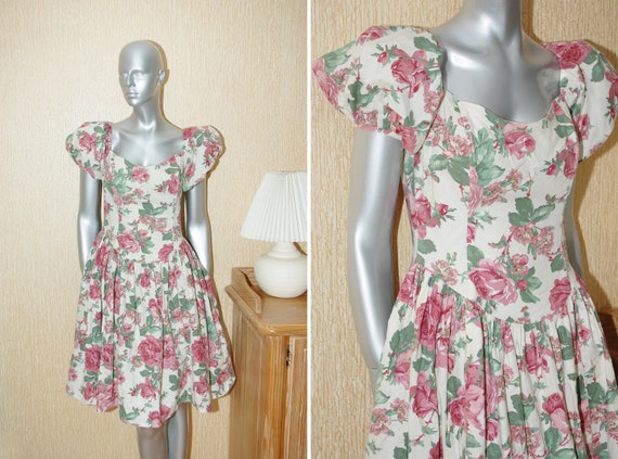 Gunne Sax Dress by Jessica McClintock size M.Cream