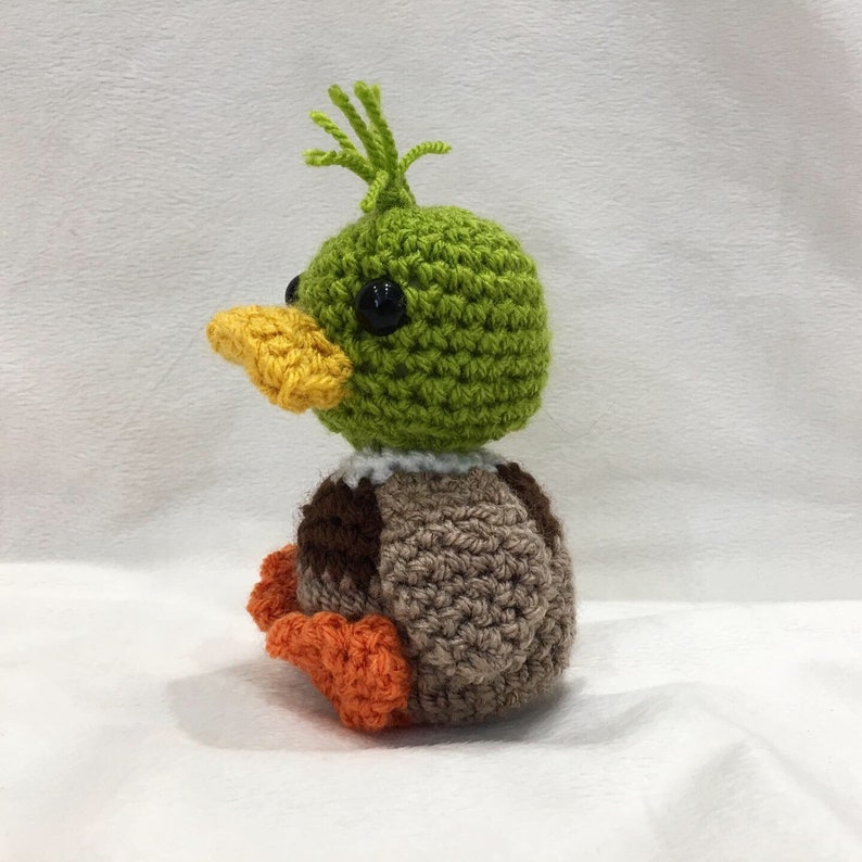 Crochet Mallard Duck Etsy