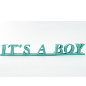 Baby Shower Schild; Wandschild; Neugeborenen Geschenk; Es ist ein Junge Zeichen; Gender Reveal Party, Muttertagsgeschenk