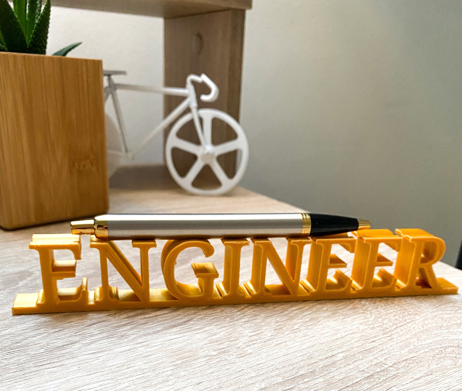Engineer Pen Holder Engineer Gift Office Gift Desk Sign 3D Etsy
