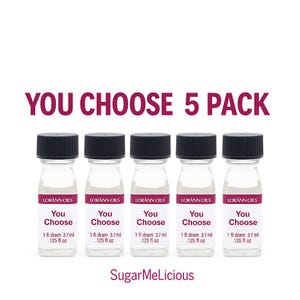 LorAnn Hard Candy 5 Pack Flavoring Oil Super Strength Extract-You Pick Choose Flavors-We Have Every Flavor In Stock