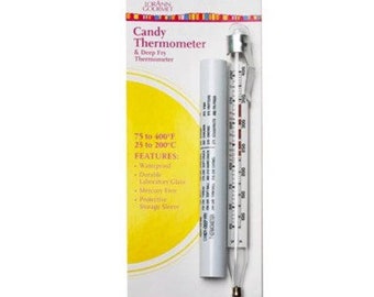 Glass Thermometer by Taylor - 1ea - Candle Making, Candy, Soap