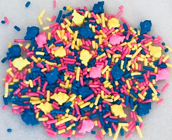 Life's A Snowflake Confetti Mix Edible Party Sprinkles- You Pick
