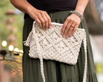 macrame bag