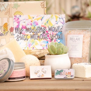 My Wedding Would Succ Without You! Bridesmaid Proposal. Maid Of Honor Gift. Bridal Shower Gift. Thank You Gift Box. Self Care Gift Box.