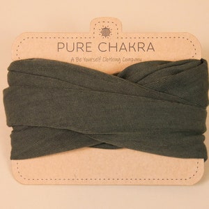 Forest Green Multifunctional Wide Headband & Facemask - Washable Mask - Multifunctional Headband - Men&#39;s Bandana