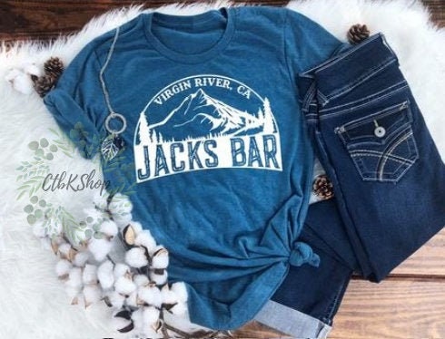 Jacks Bar - Cotton T shirt Unisex, gift for friend, gift for her, gif…