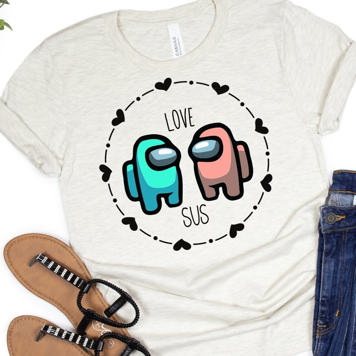 Download Among Us Valentines Day SVG Love Sus Among Us Pink and ...