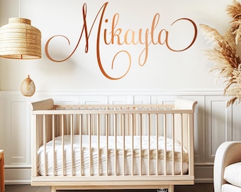 Calcomanía de pared con nombre personalizado: decoración infantil personalizada