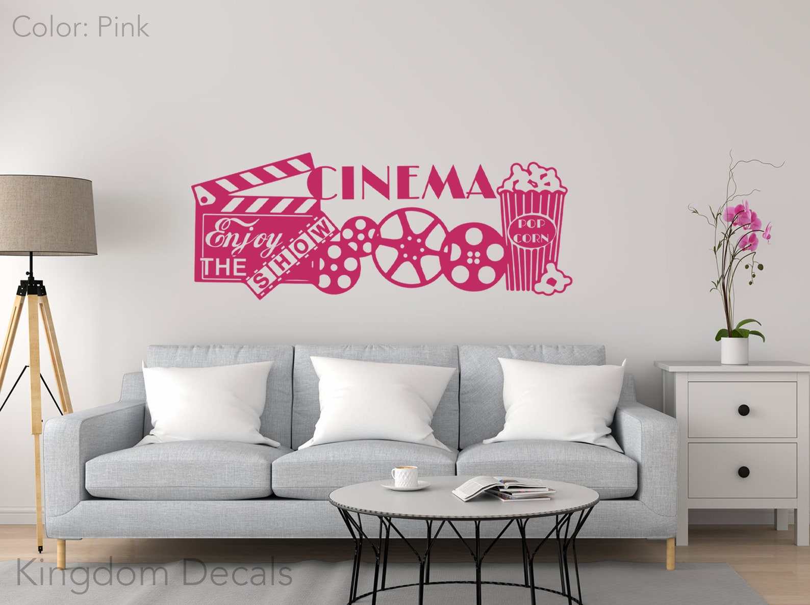 Movie Theater Decor Home Cinema Theater Room Retro | Etsy