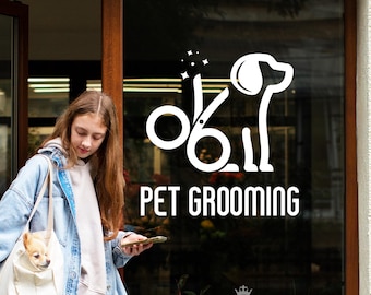 Custom Business Logo Decal: Personalized Storefront Window Vinyl Sticker