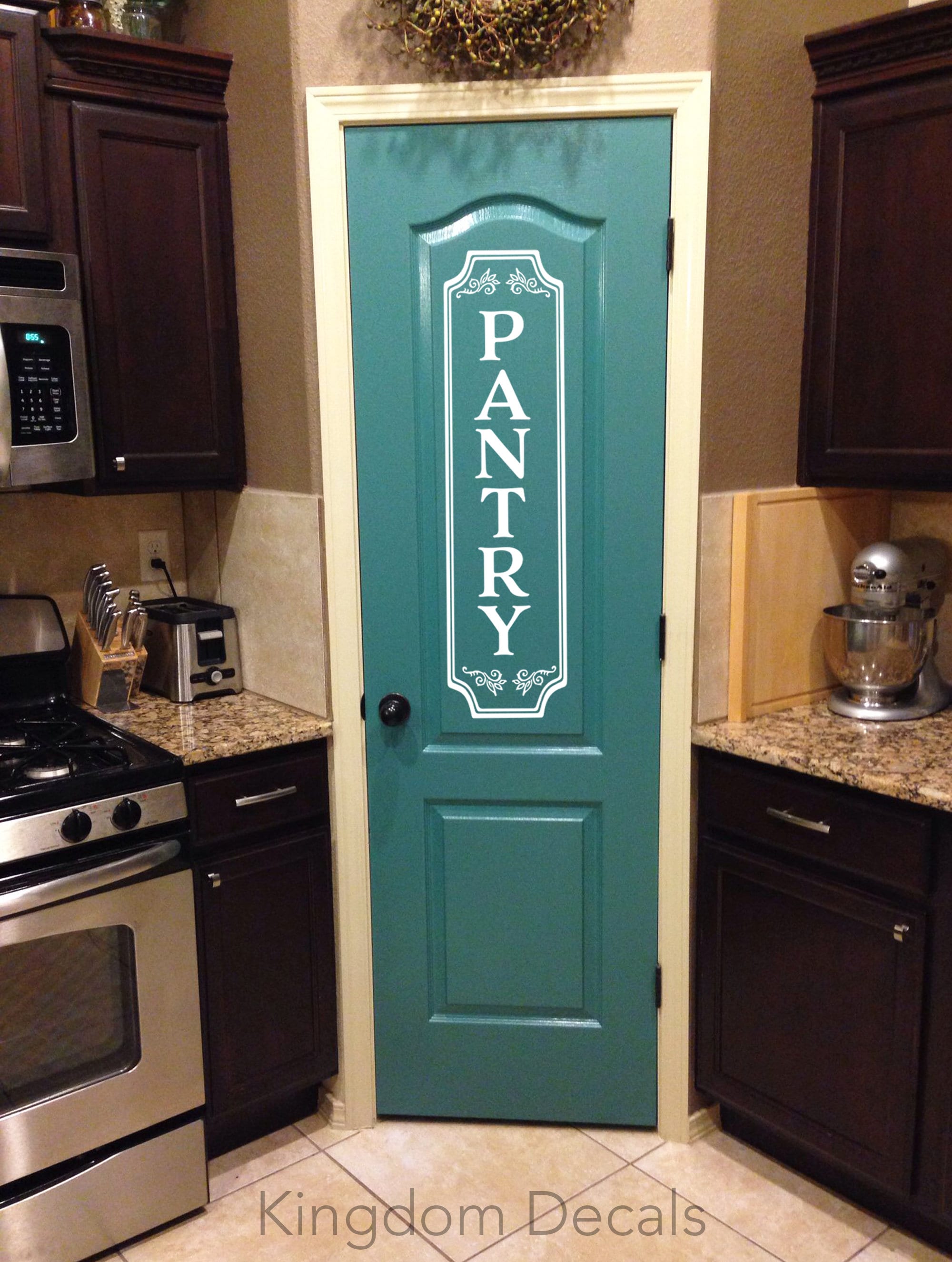 Pantry Door Decal Sign Rustic Modern Farmhouse Kitchen Etsy UK