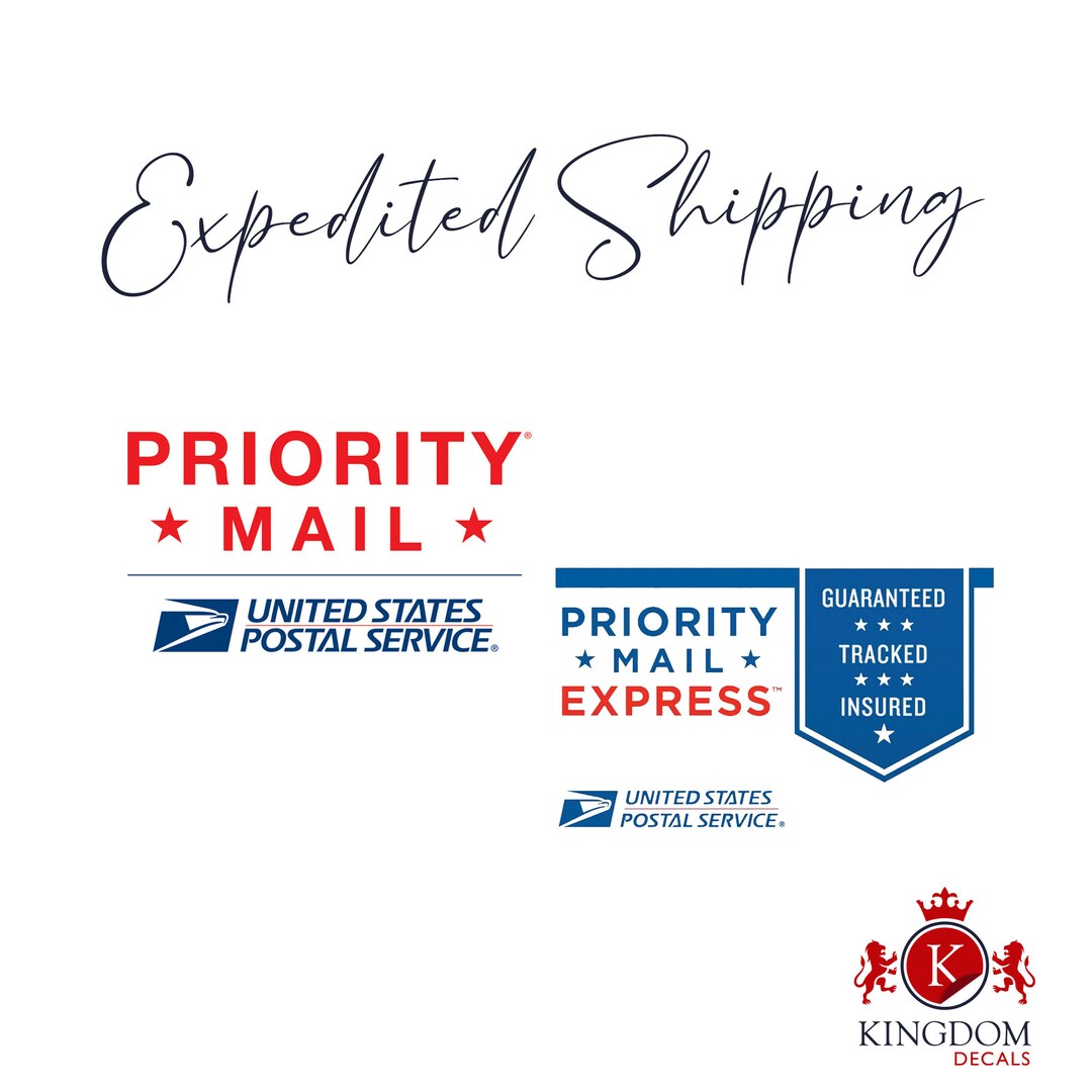 Add On Expedited Shipping Priority Mail or Priority Mail Etsy