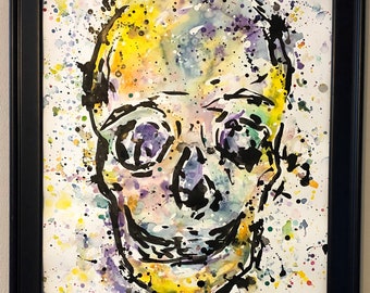 Skull Painting - Rainbow