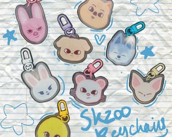 Acrylic SKZOO Keychain: Stray Kids K-Pop Fan Merch
