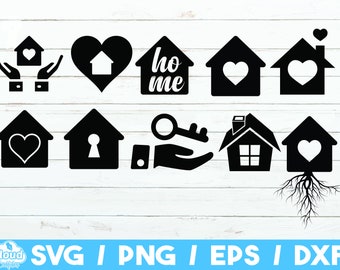 House Svg Etsy