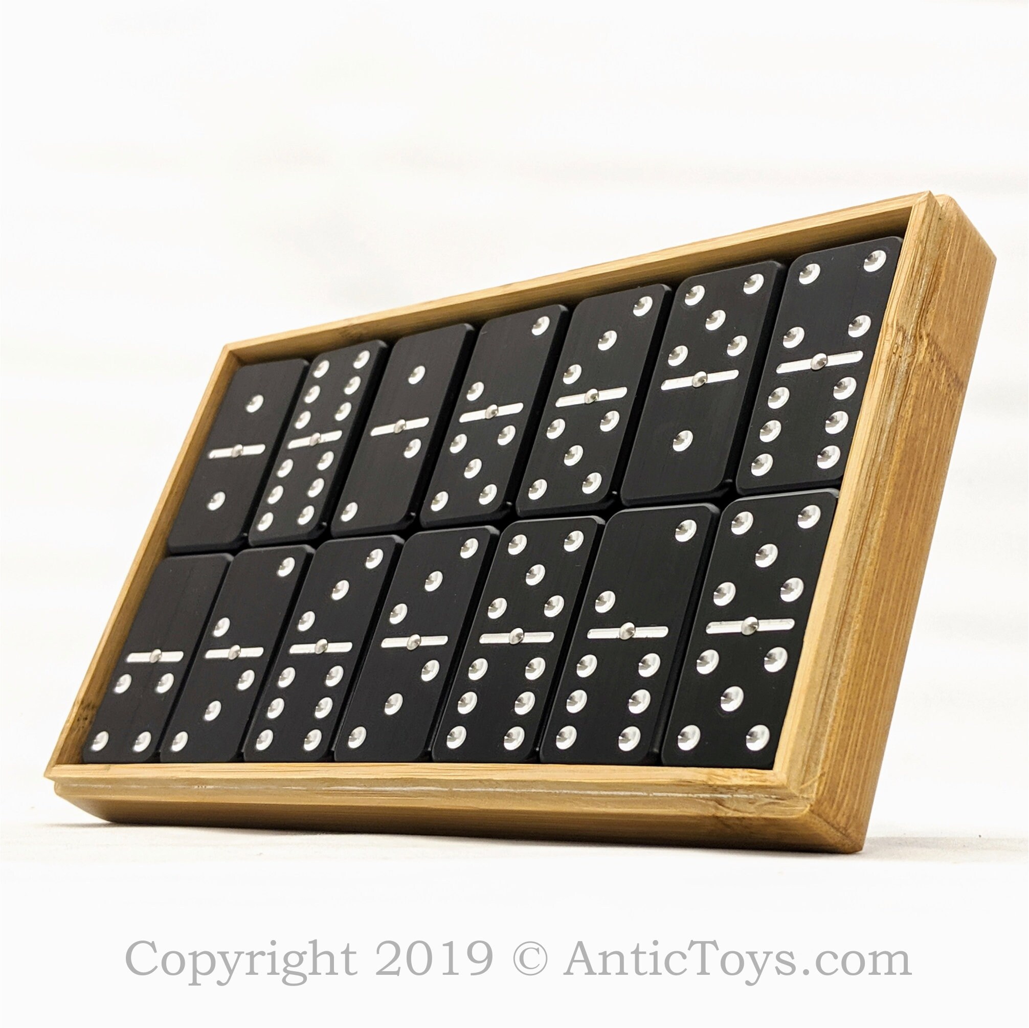 DoubleSix Spinner Domino Aluminum Spinner Domino Tabletop Etsy