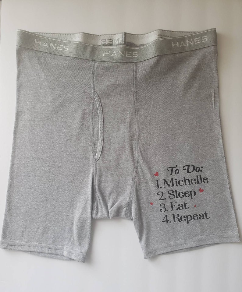 Customized /'To Do/' Boxer Briefs