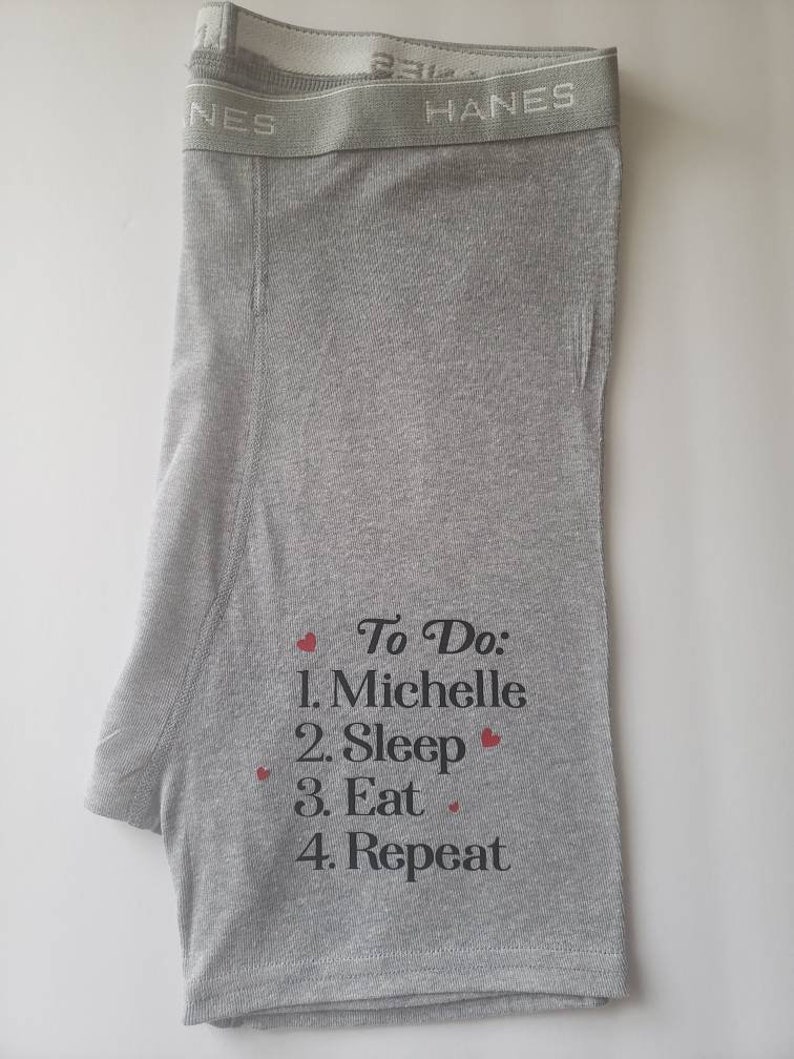 Customized /'To Do/' Boxer Briefs