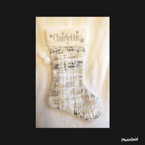 18&#39; Customized Faux Fur Stocking