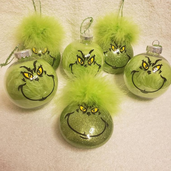 Grinch Ornaments - Etsy