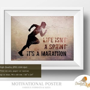 Wanddeko Motivation & Inspirational Kunst | Poster Digital Art