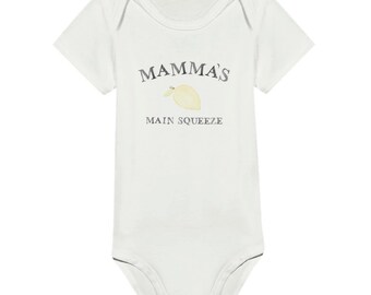 Momma's belangrijkste knijp-onesies